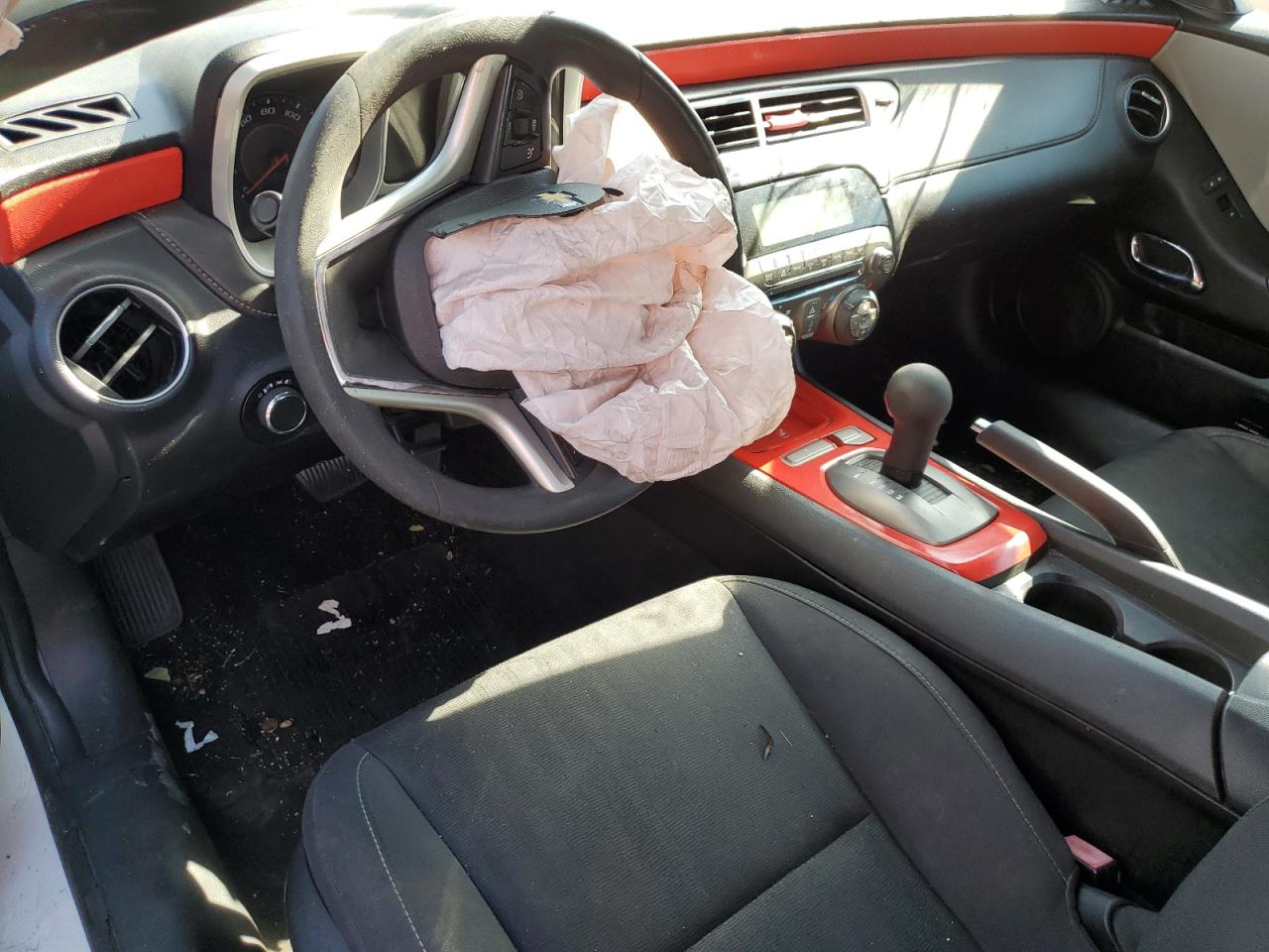 2013 Chevrolet Camaro VIN 2G1FA1E38D9245102 Copart auction photo, front end damage thumbnail 8