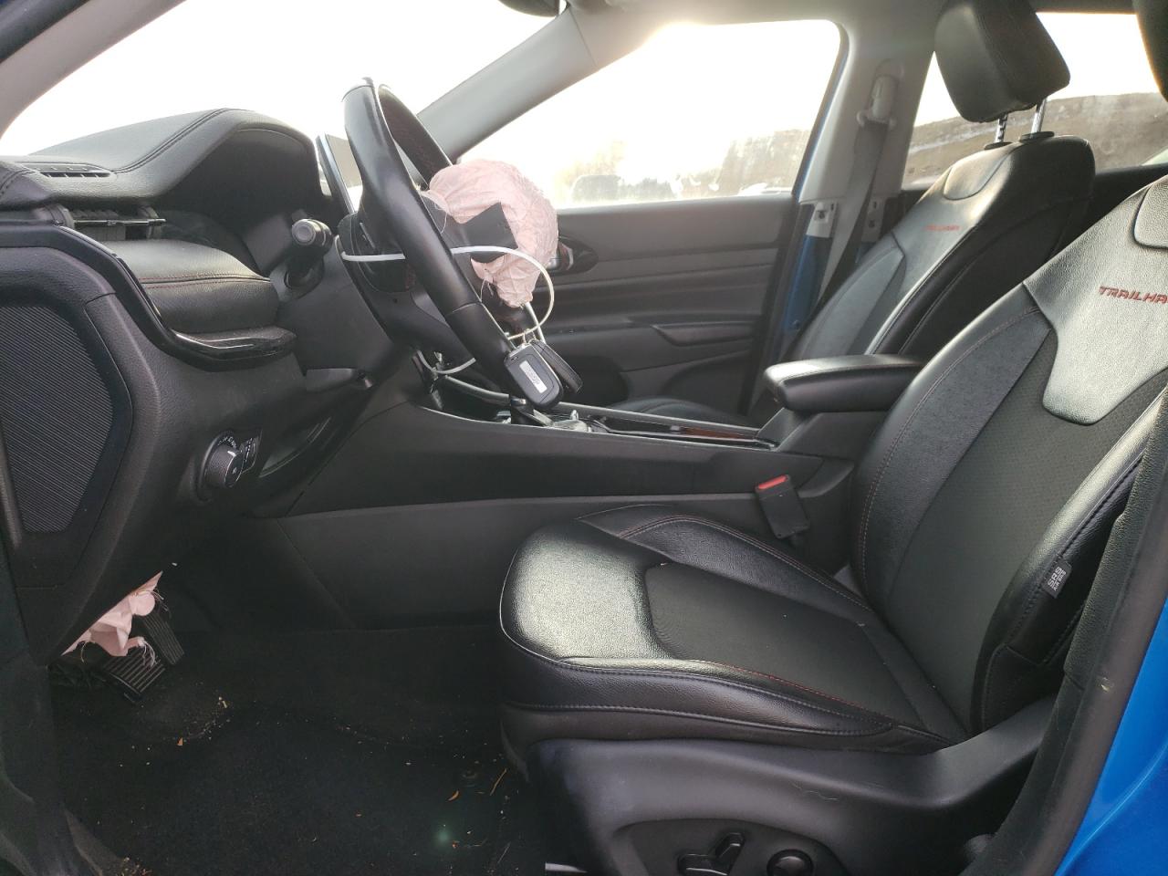 2022 Jeep Compass VIN 3C4NJDDB6NT124662 Copart auction photo, front end / undercarriage damage thumbnail 6