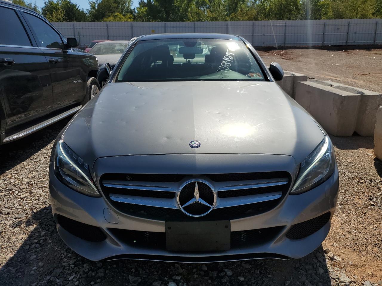 2015 Mercedes-Benz C-klasse VIN 55SWF4KBXFU087624 Copart auction photo, hail / minor dent/scratches damage thumbnail 5