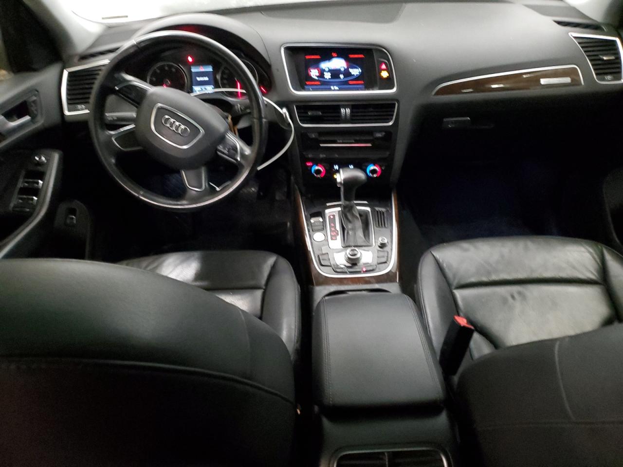2013 Audi Q5 VIN WA1LFAFPXDA090094 Copart auction photo, side / front end damage thumbnail 8