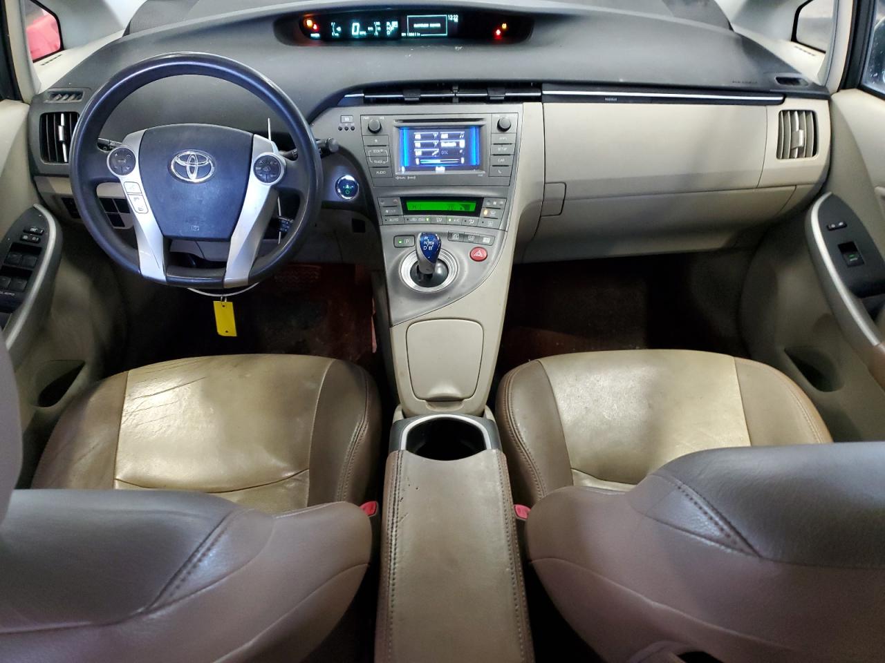 2012 Toyota Prius VIN JTDKN3DU2C1541123 Copart auction photo, front end / side damage thumbnail 8