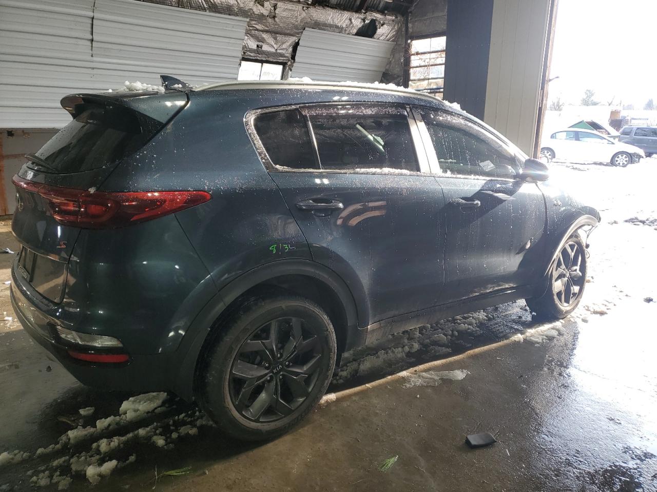 2020 KIA Sportage VIN KNDP6CACXL7660582 Copart auction photo, front end damage thumbnail 3