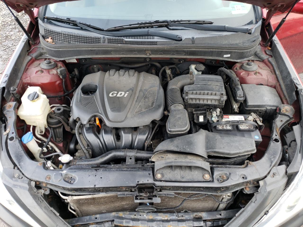 2011 Hyundai Sonata VIN 5NPEB4AC0BH130639 Copart auction photo, front end damage thumbnail 11