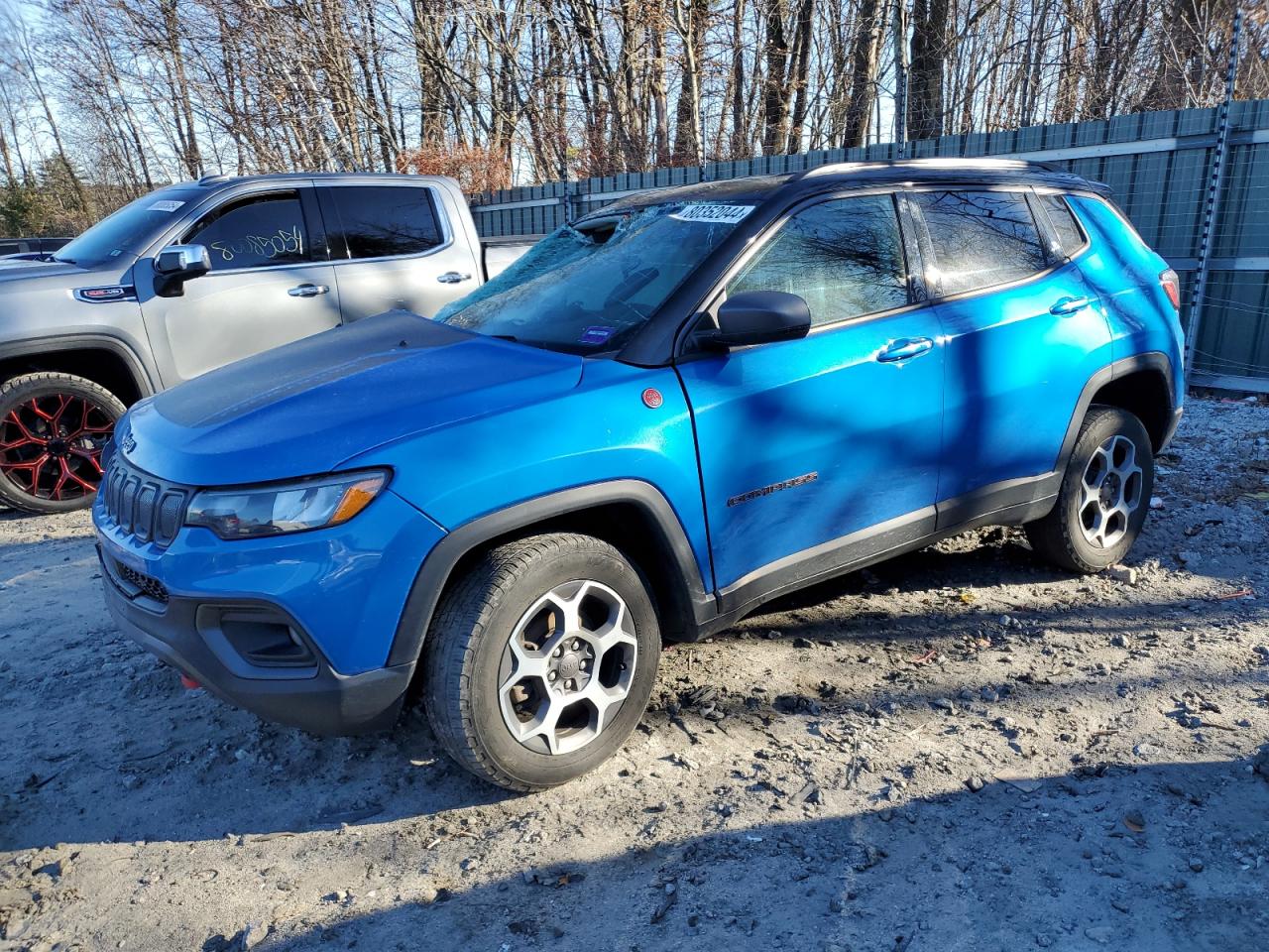 2022 Jeep Compass VIN 3C4NJDDB7NT126310
