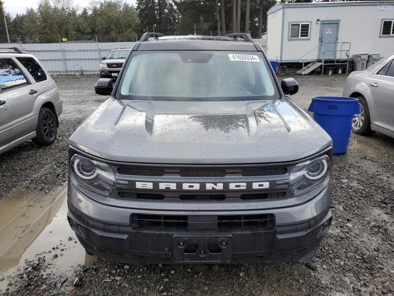 2023 Ford Bronco VIN 3FMCR9B68PRD72474 Copart auction photo, side / front end damage thumbnail 5