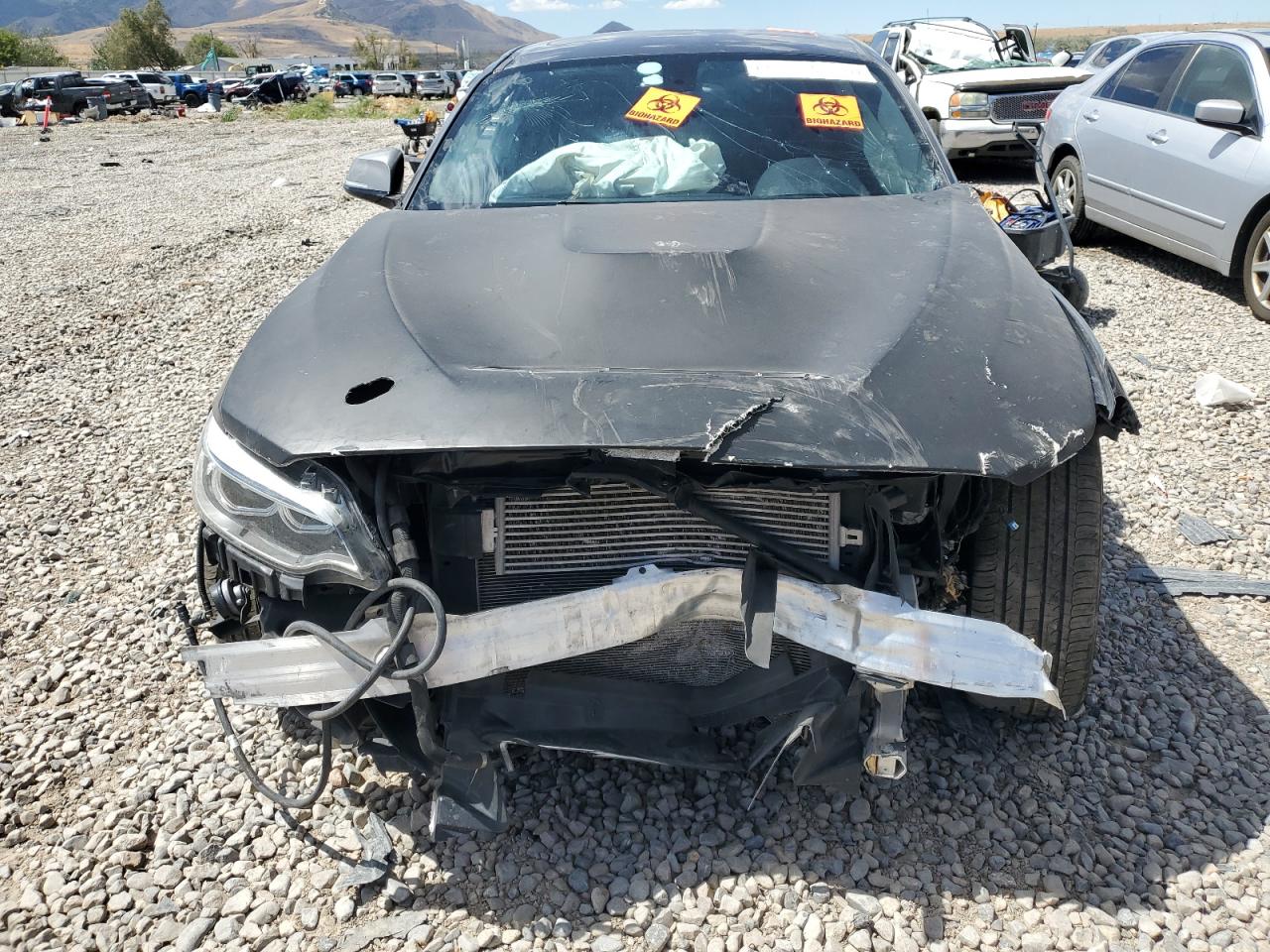 2017 BMW M2 VIN WBA2G3C54HV640950 Copart auction photo, all over damage thumbnail 5