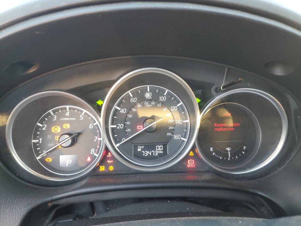 2016 Mazda CX-5 VIN JM3KE2DY5G0621094 Copart auction photo, front end / minor dent/scratches damage thumbnail 9