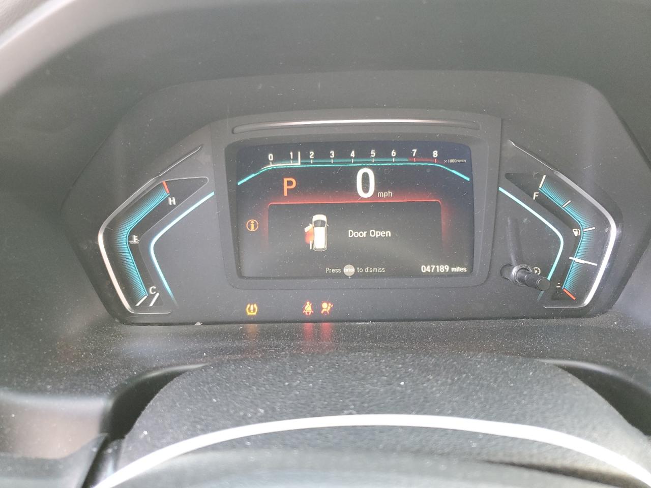 2020 Honda Odyssey VIN 5FNRL6H29LB005727 Copart auction photo, front end damage thumbnail 9
