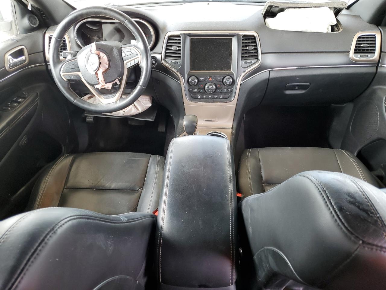 2017 Jeep Grand Cherokee VIN 1C4RJFBG5HC865056 Copart auction photo, front end / side damage thumbnail 8