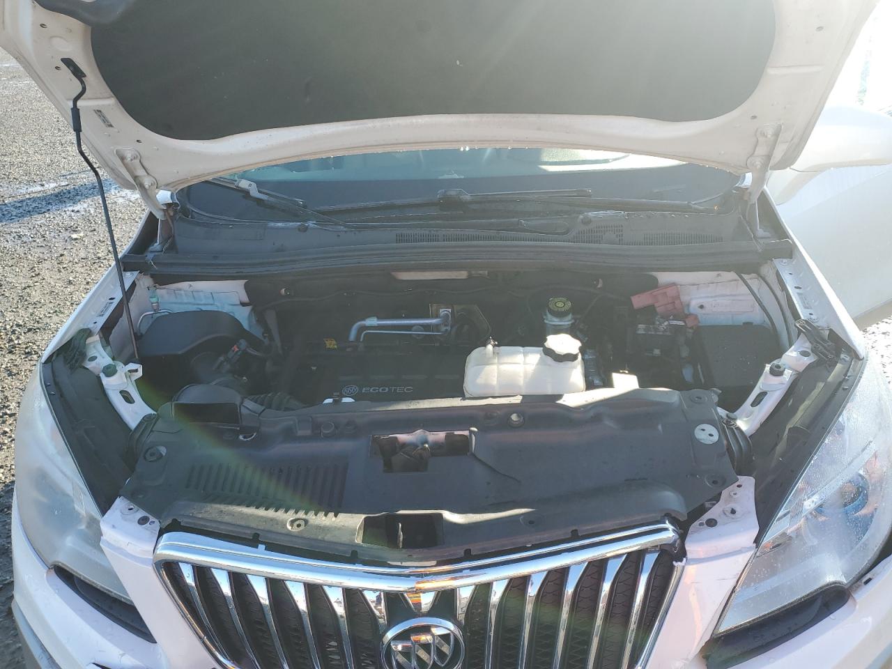 2013 Buick Encore VIN KL4CJBSB4DB197196 Copart auction photo, front end damage thumbnail 13