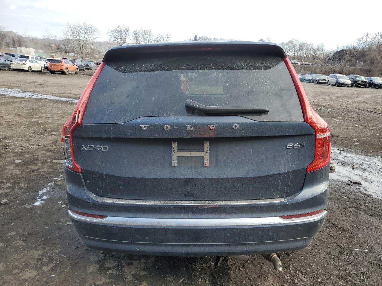 2023 Volvo XC90 VIN YV4062PN3P1954951 Copart auction photo, undercarriage / front end damage thumbnail 6