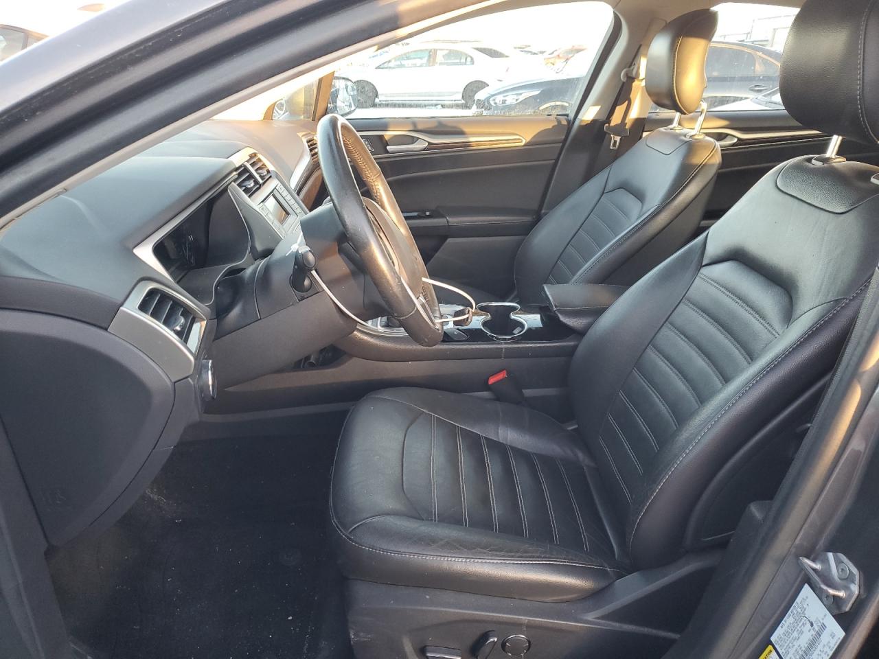 2014 Ford Fusion VIN 3FA6P0HD5ER314317 Copart auction photo, rear end damage thumbnail 7