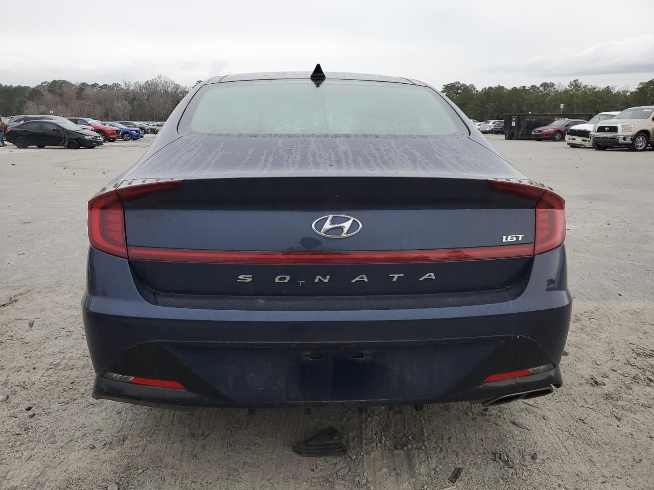 2021 Hyundai Sonata VIN 5NPEJ4J22MH065953 Copart auction photo, front end / side damage thumbnail 6