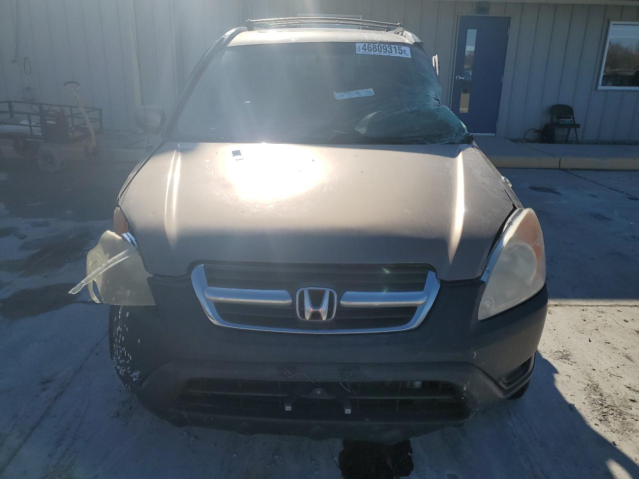 2002 Honda CR-V VIN JHLRD78892C064010 Copart auction photo, side / front end damage thumbnail 5