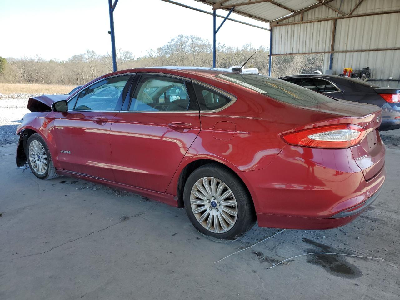 2014 Ford Fusion VIN 3FA6P0LU5ER262744 Copart auction photo, front end damage thumbnail 2