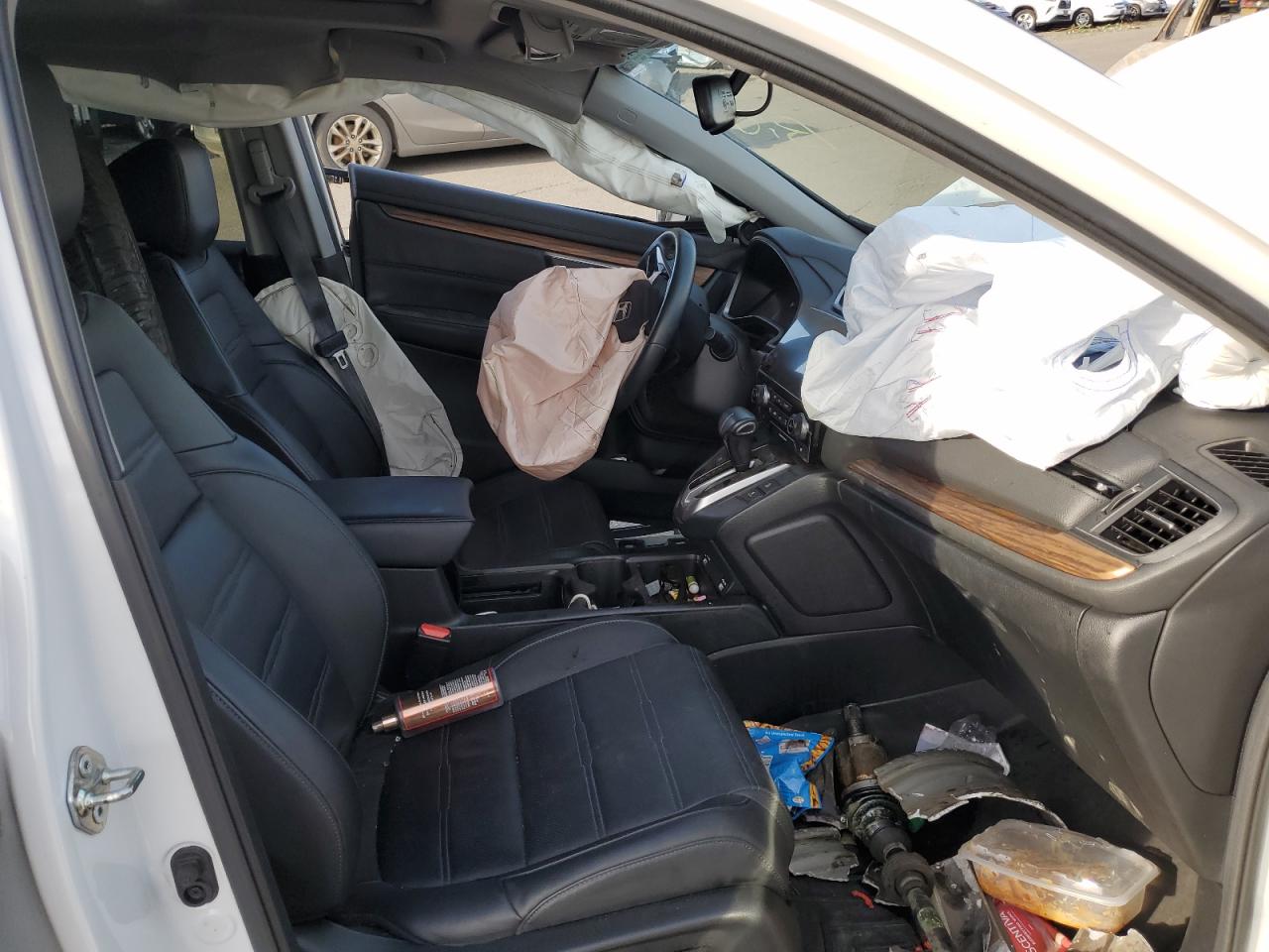 2020 Honda CR-V VIN 5J6RW2H81LA015384 Copart auction photo, front end / side damage thumbnail 7
