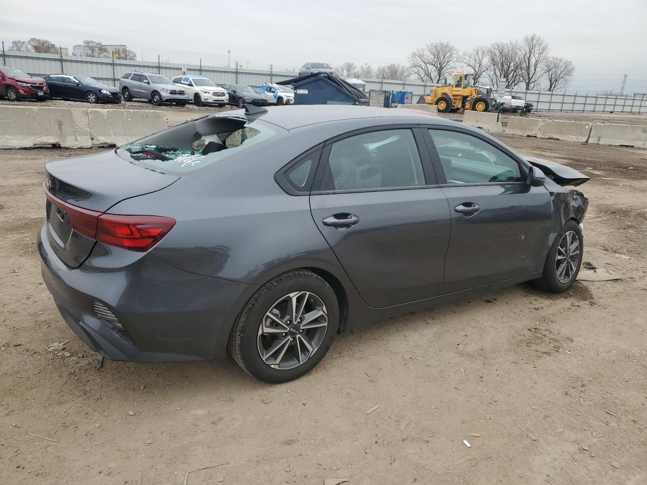 2024 KIA Forte VIN 3KPF24AD3RE749943 Copart auction photo, front end / side damage thumbnail 3