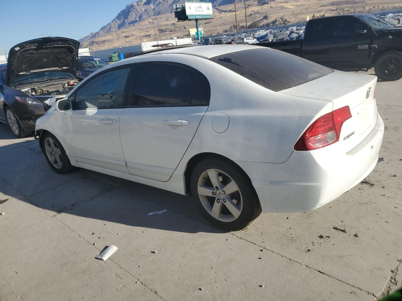 2006 Honda Civic VIN 1HGFA15846L007358 Copart auction photo, front end / side damage thumbnail 2