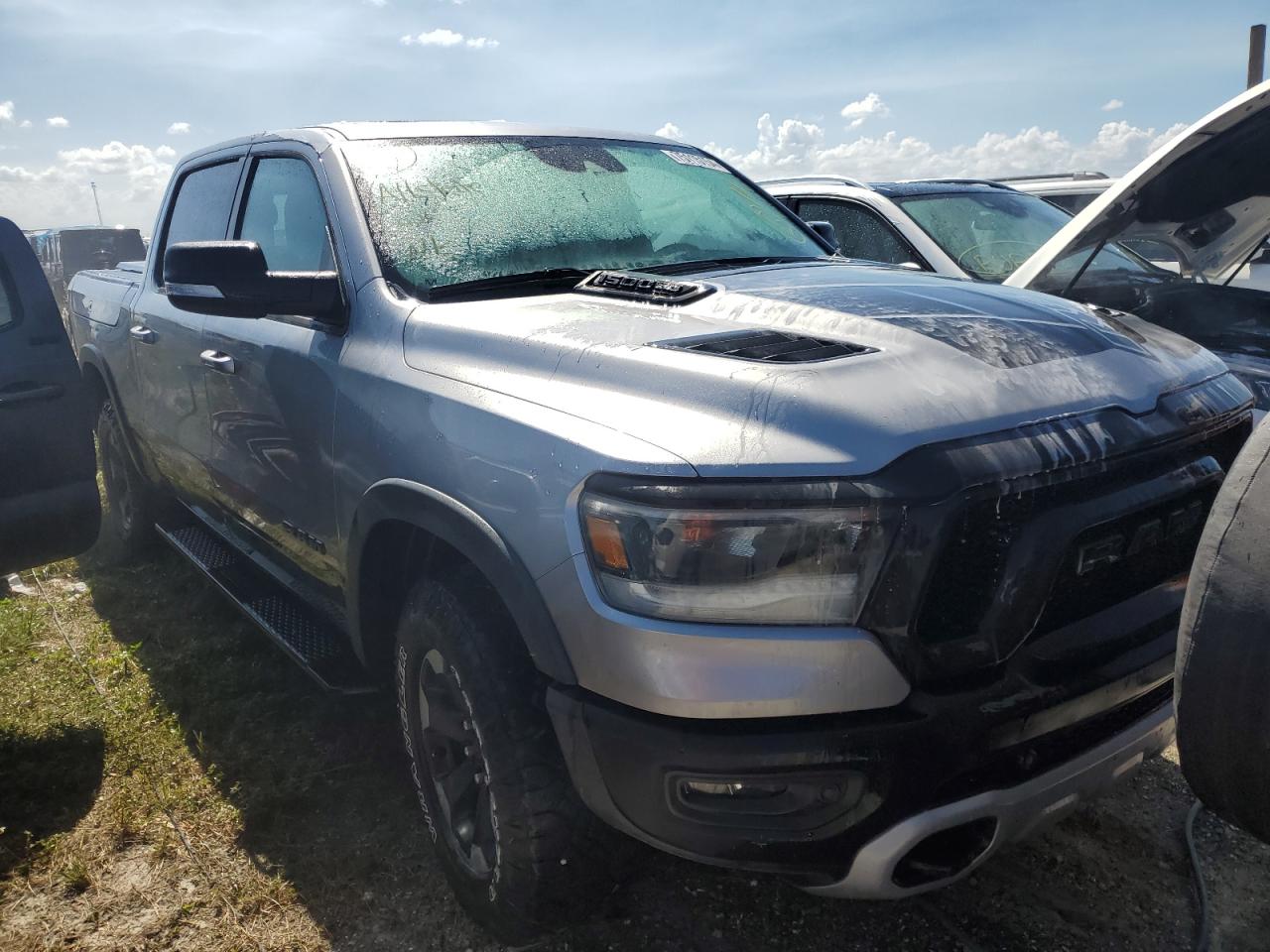 2020 RAM 1500 VIN 1C6SRFLT2LN187358 Copart auction photo, water/flood damage thumbnail 4