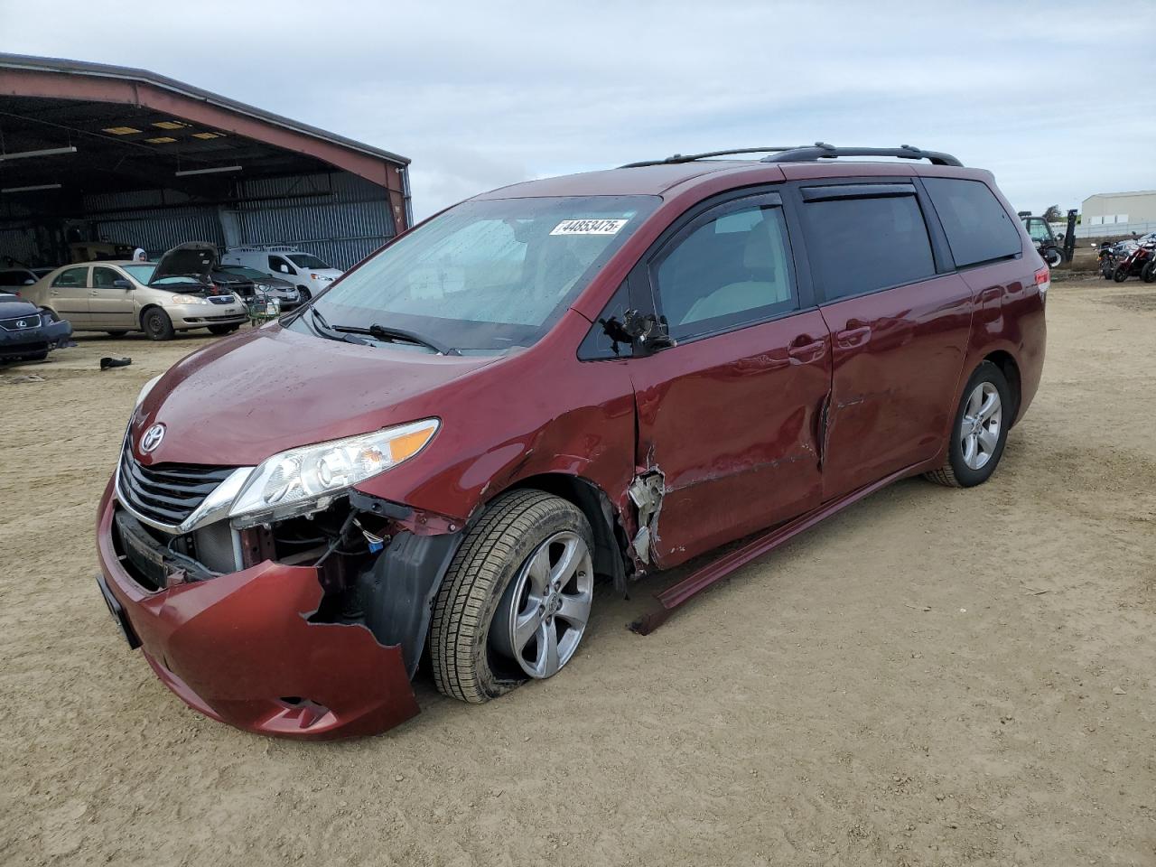 2013 Toyota Sienna VIN 5TDKK3DC4DS400252