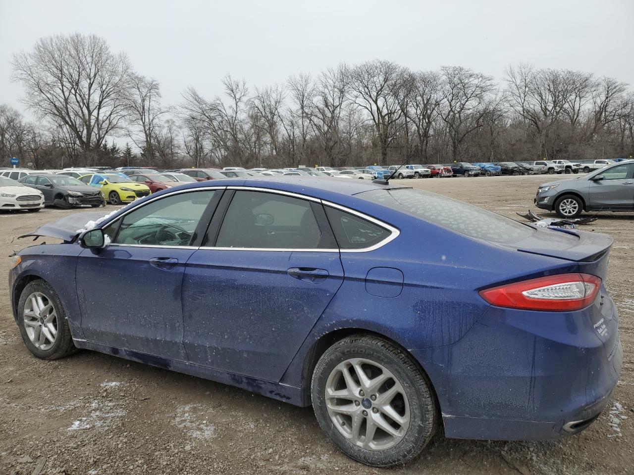 2014 Ford Fusion VIN 3FA6P0H94ER275084 Copart auction photo, front end damage thumbnail 2