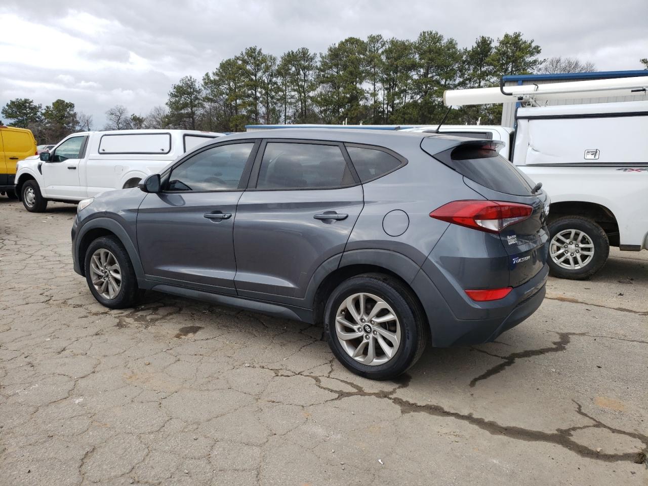 2017 Hyundai Tucson VIN KM8J23A42HU447205 Copart auction photo, mechanical damage thumbnail 2