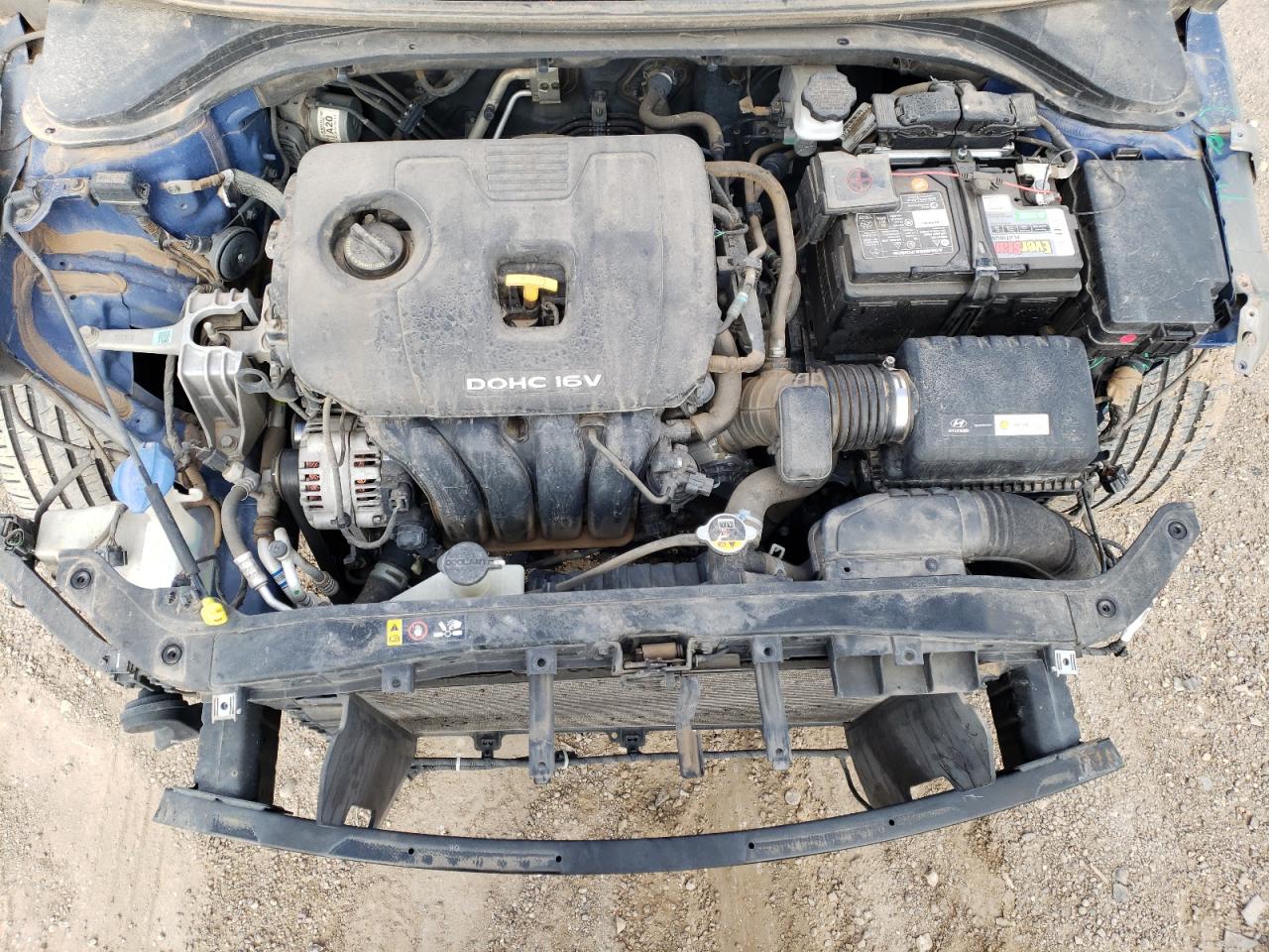 2017 Hyundai Elantra VIN 5NPD84LF3HH028584 Copart auction photo, front end / all over damage thumbnail 11