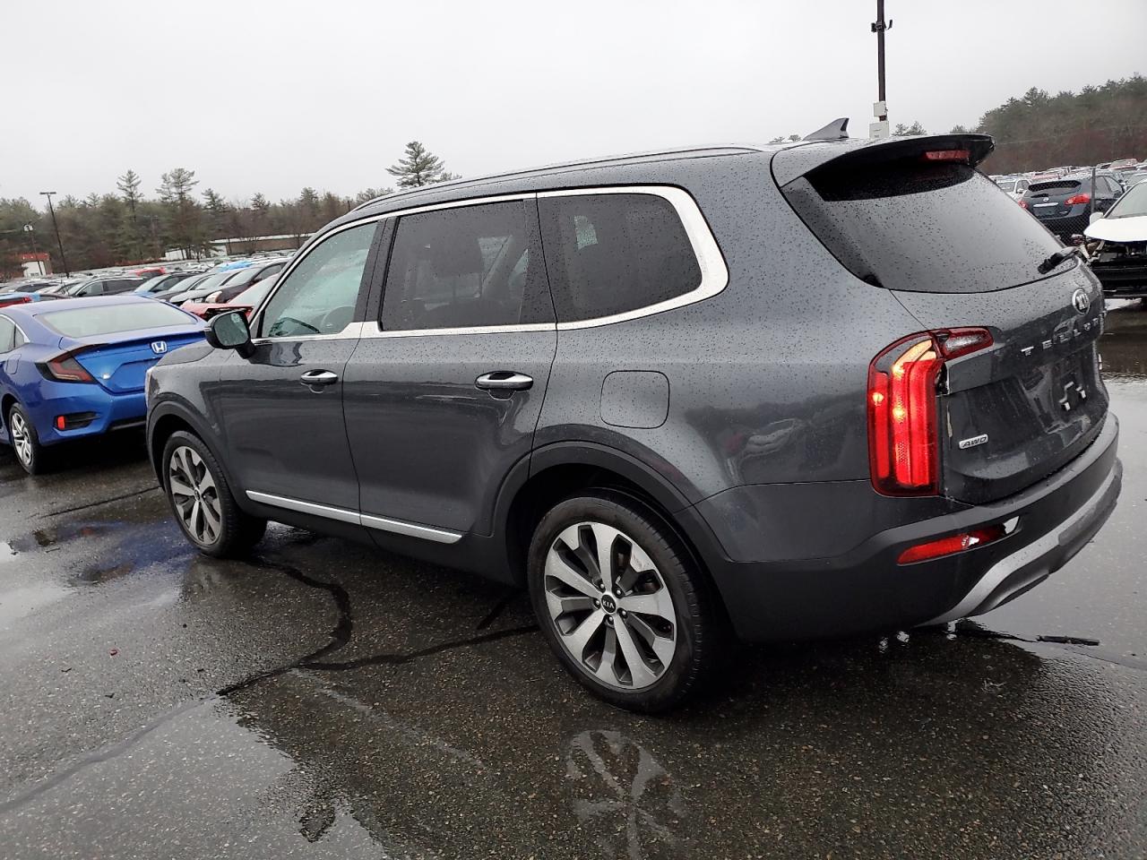 2020 KIA Telluride VIN 5XYP6DHC3LG094912 Copart auction photo, rear end / minor dent/scratches damage thumbnail 2