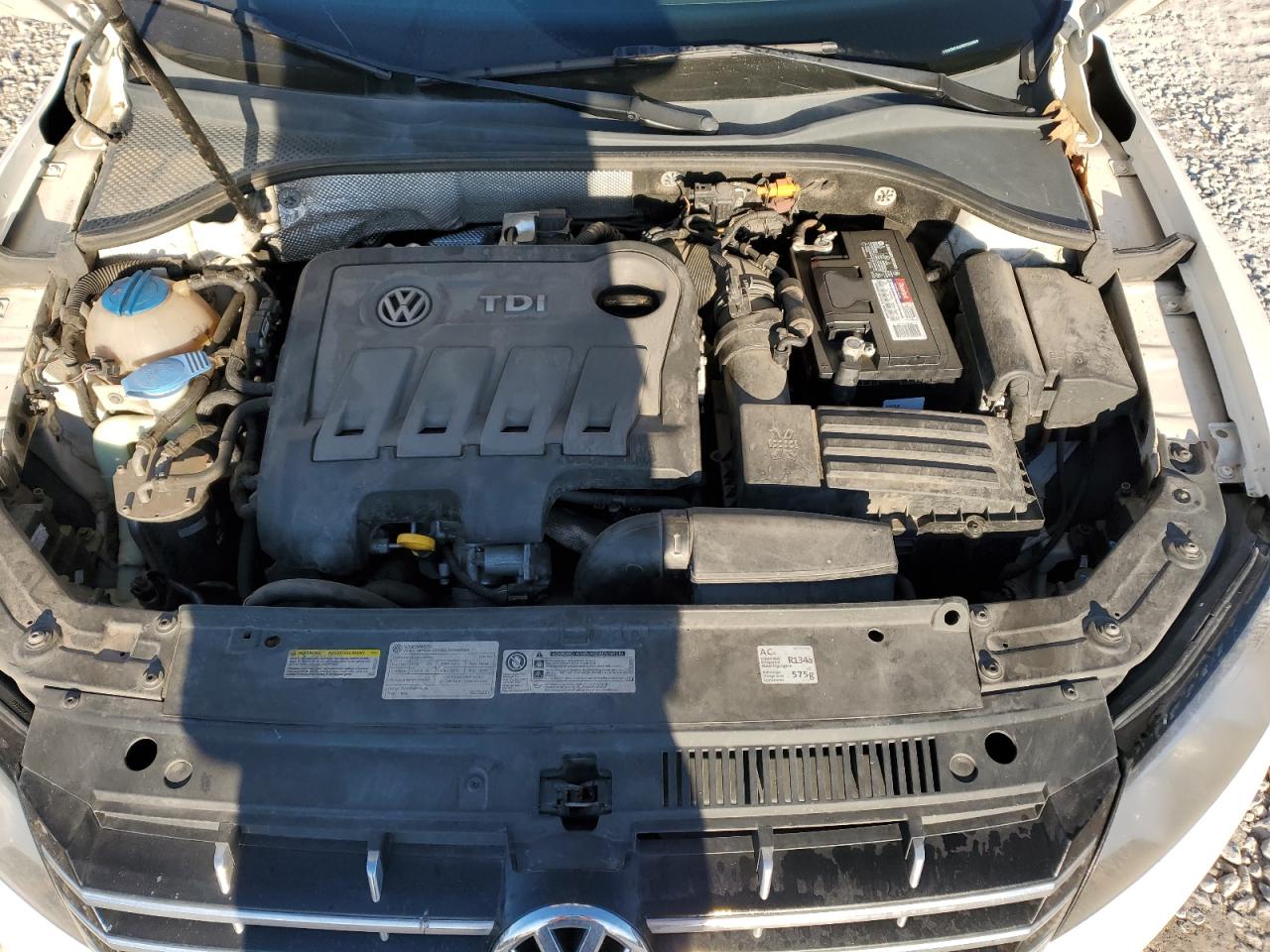 2014 Volkswagen Passat VIN 1VWCN7A3XEC020906 Copart auction photo, front end damage thumbnail 13