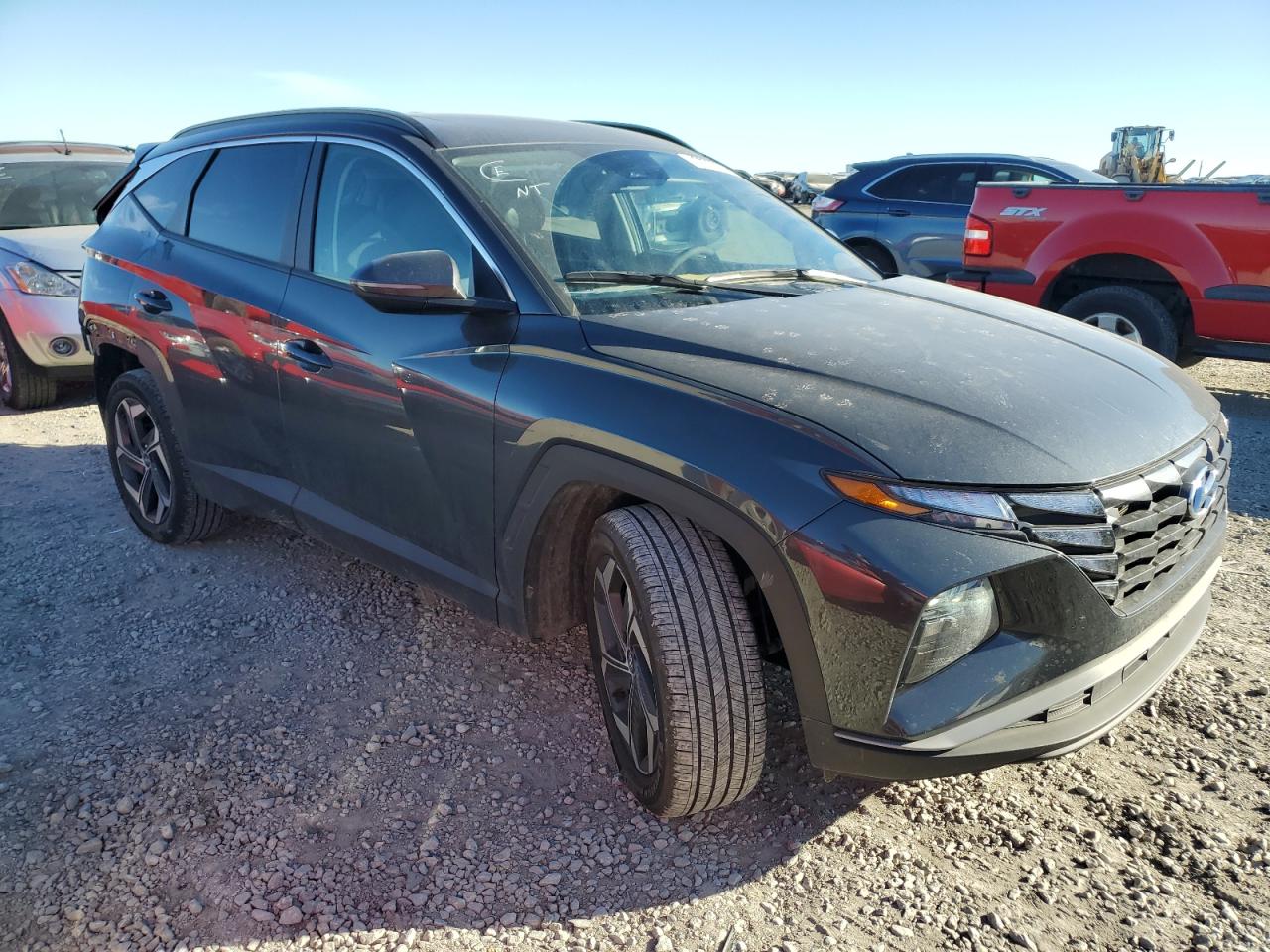 2024 Hyundai Tucson VIN 5NMJFCDE2RH336787 Copart auction photo, rear end damage thumbnail 4