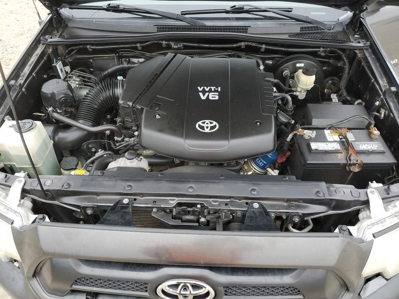 2014 Toyota Tacoma VIN 3TMLU4ENXEM155642 Copart auction photo, all over damage thumbnail 13