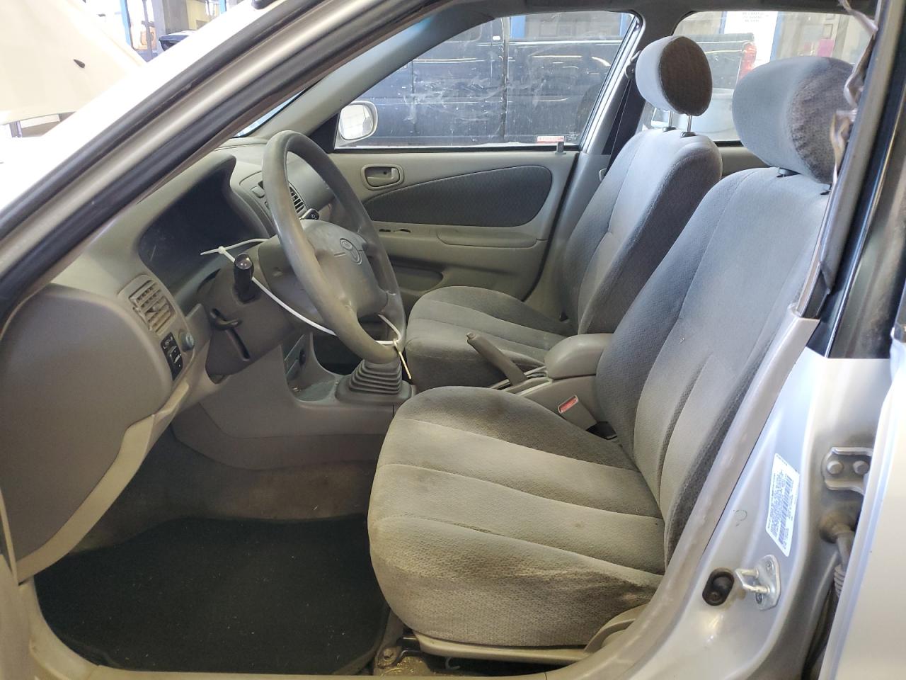 2002 Toyota Corolla VIN 2T1BR12E02C584678 Copart auction photo, front end / rear end damage thumbnail 7
