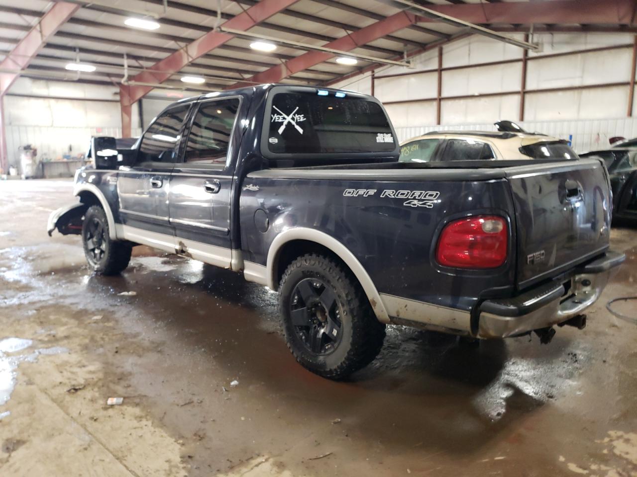 2001 Ford F-150 VIN 1FTRW08L11KA84338 Copart auction photo, front end / mechanical damage thumbnail 2