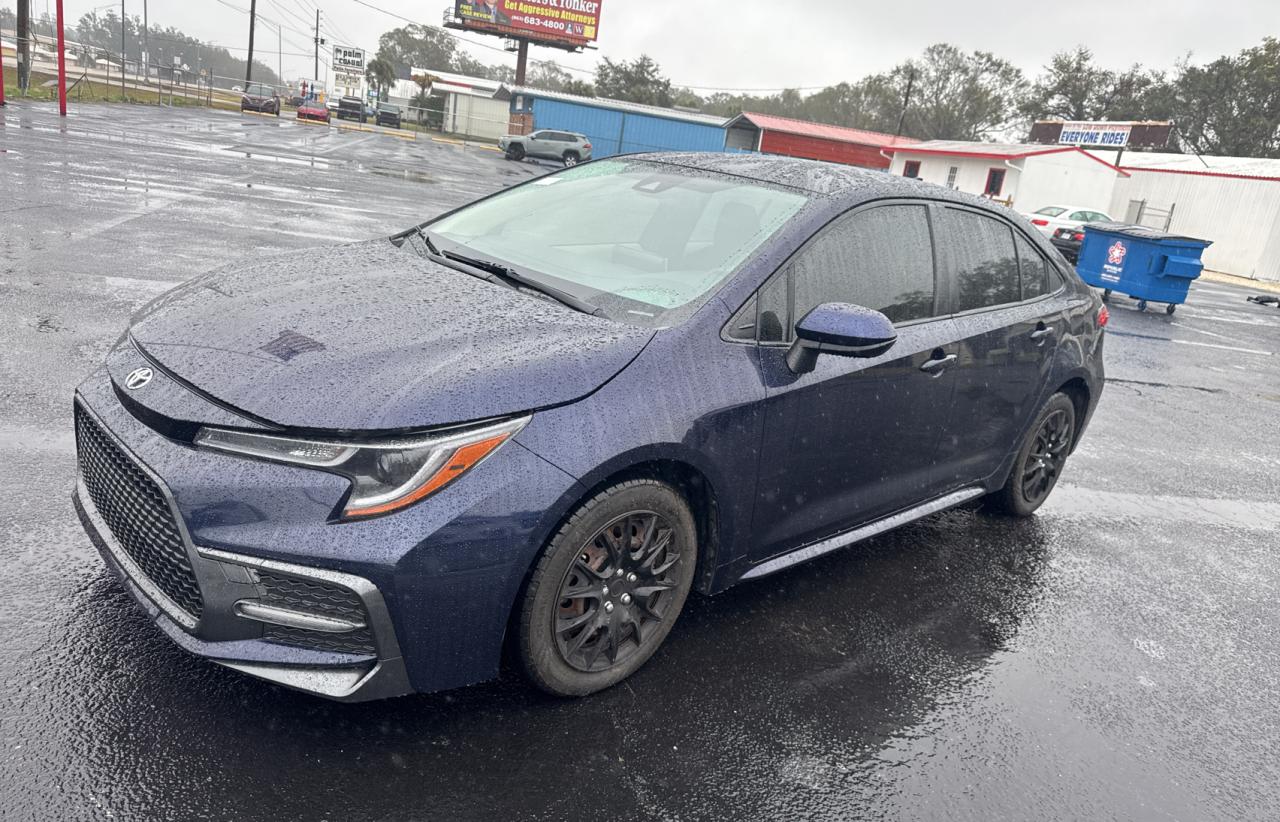2020 Toyota Corolla VIN JTDEPRAE3LJ102228 Copart auction photo, normal wear damage thumbnail 2