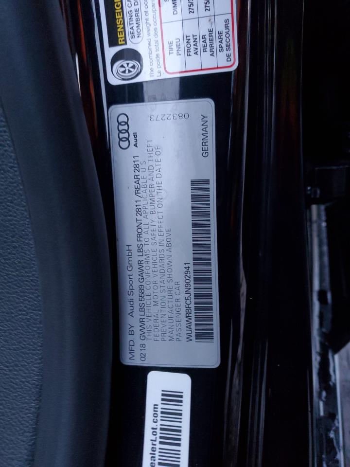 2018 Audi S7 VIN WUAWRBFC5JN902941 Copart auction photo, all over damage thumbnail 13