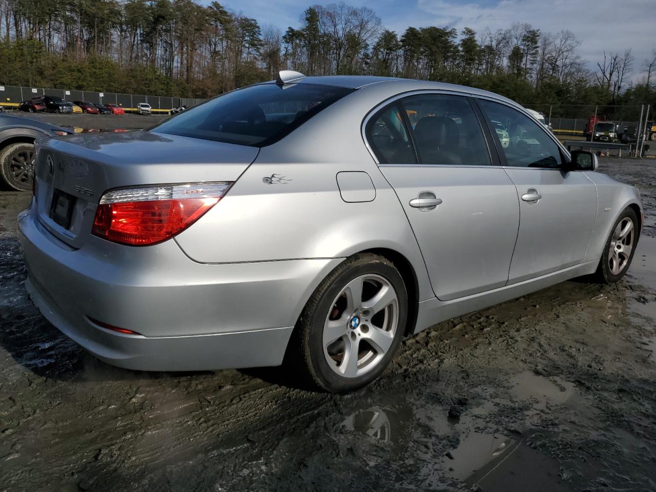 2008 BMW 5er VIN WBANW13578CZ78410 Copart auction photo, minor dent/scratches damage thumbnail 3
