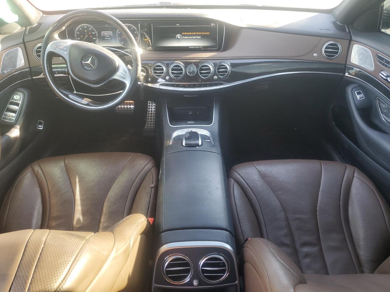 2016 Mercedes-Benz S-klasse VIN WDDUG8FB4GA262540 Copart auction photo, all over damage thumbnail 8