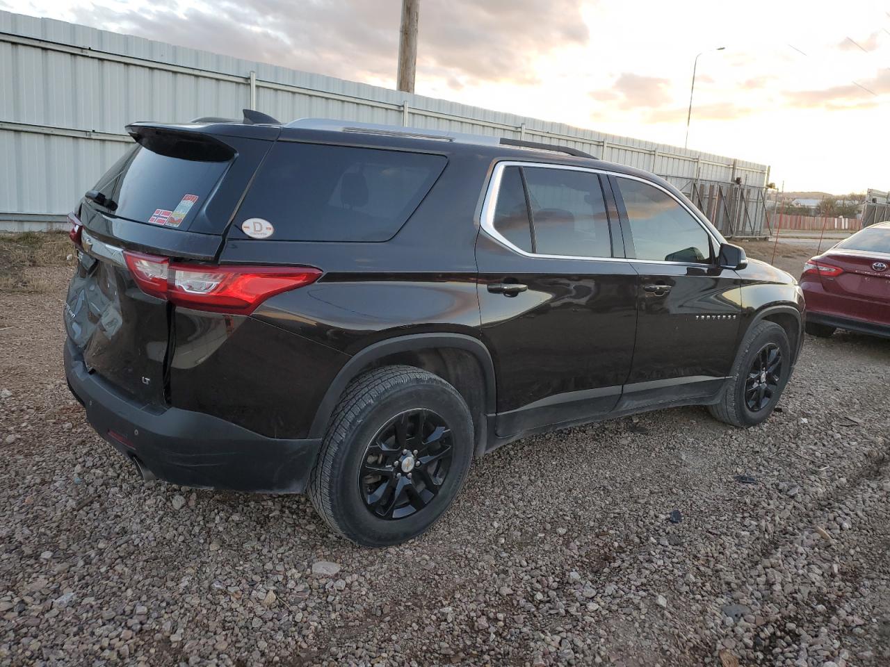 2018 Chevrolet Traverse VIN 1GNEVGKW0JJ190287 Copart auction photo, rear end damage thumbnail 3