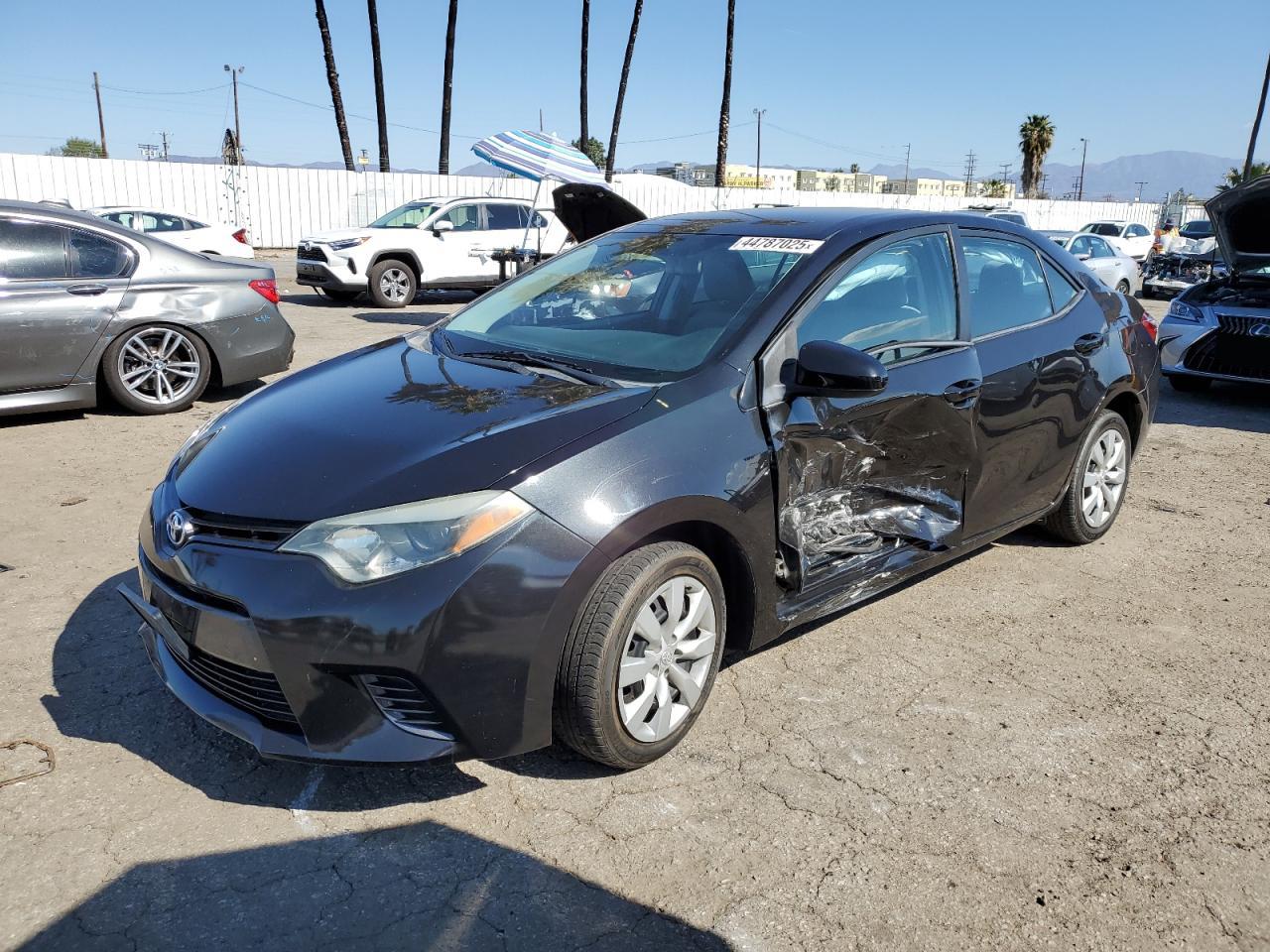 2016 Toyota Corolla VIN 5YFBURHE0GP449552