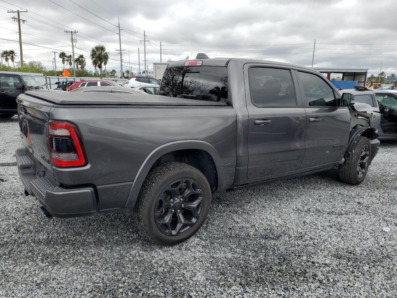 2021 RAM 1500 VIN 1C6SRFHT9MN552032 Copart auction photo, front end damage thumbnail 3