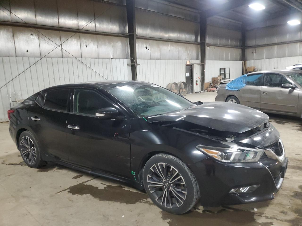 2017 Nissan Maxima VIN 1N4AA6AP5HC364169 Copart auction photo, front end / side damage thumbnail 4