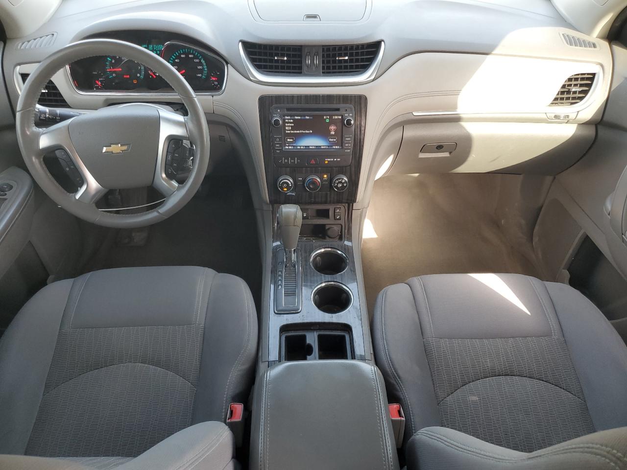 2013 Chevrolet Traverse VIN 1GNKVGKD7DJ218897 Copart auction photo, rear end damage thumbnail 8