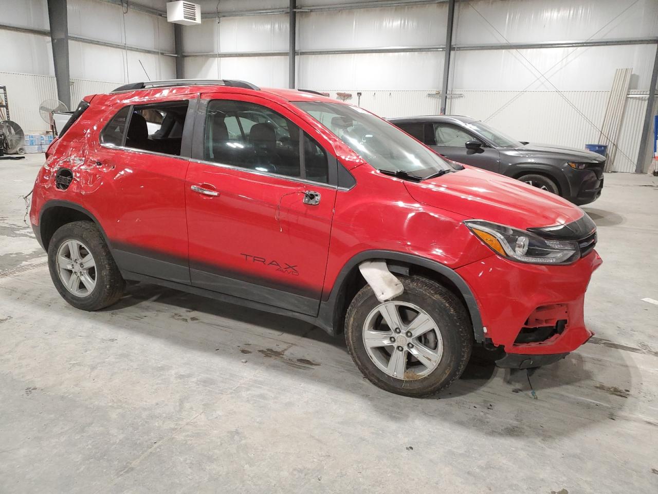 2018 Chevrolet Trax VIN 3GNCJPSB7JL188450 Copart auction photo, all over damage thumbnail 4