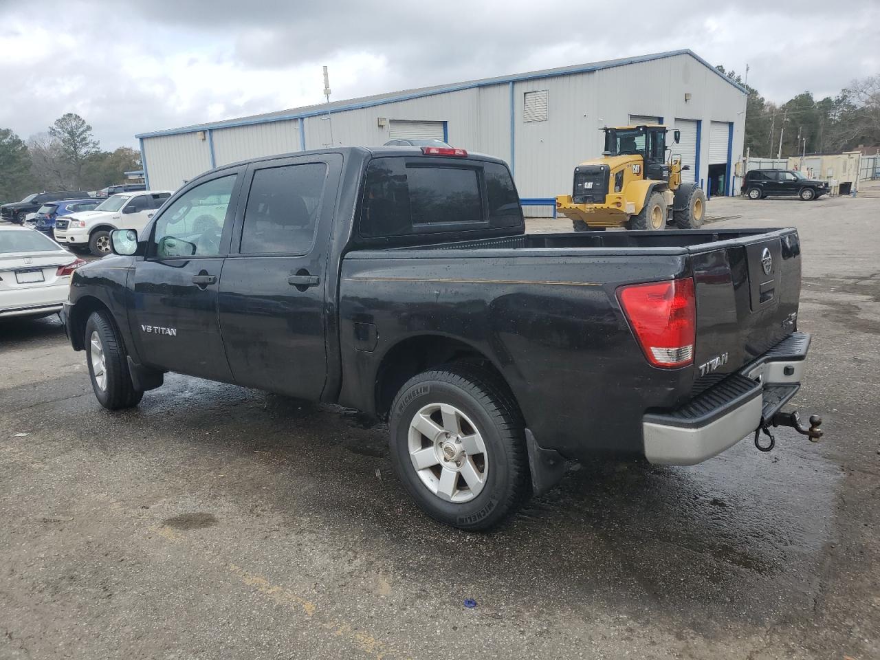 2008 Nissan Titan VIN 1N6BA07D68N342272 Copart auction photo, front end / side damage thumbnail 2