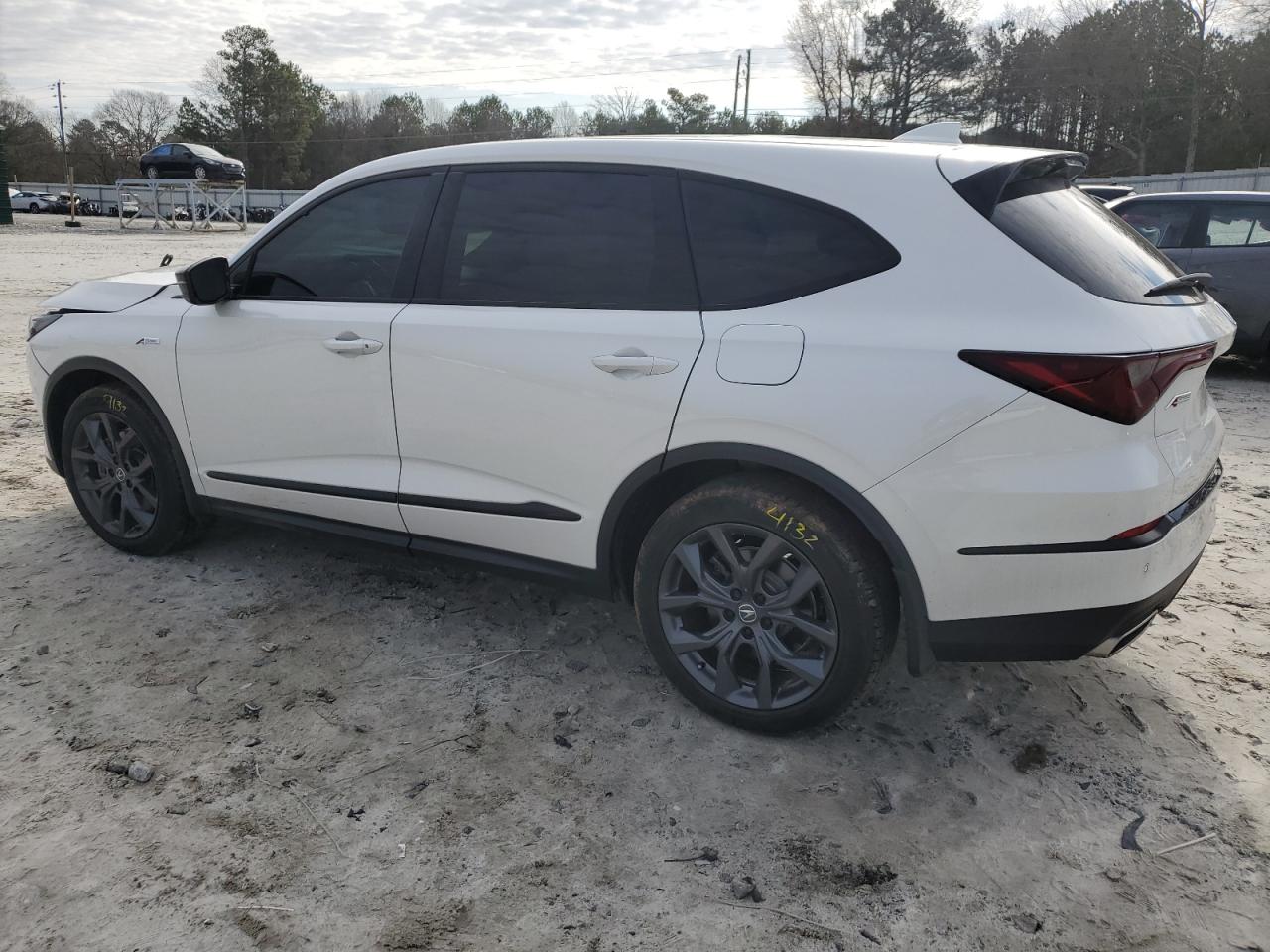 2022 Acura MDX VIN 5J8YE1H02NL027660 Copart auction photo, front end / undercarriage damage thumbnail 2