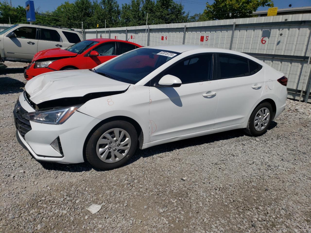 2019 Hyundai Elantra VIN 5NPD74LF4KH405904