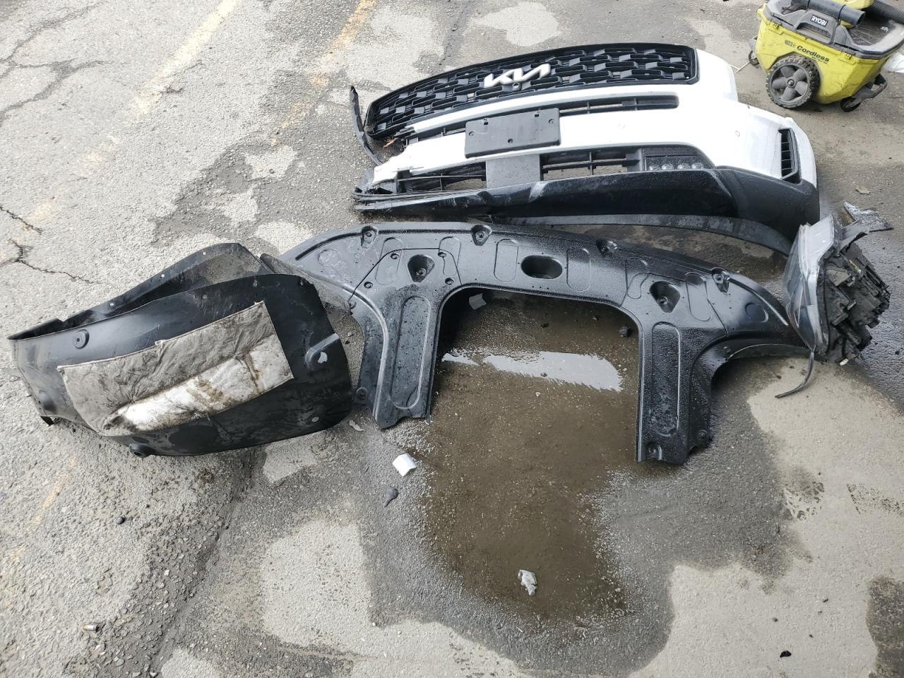 2022 KIA Telluride VIN 5XYP5DHC8NG256037 Copart auction photo, front end damage thumbnail 15
