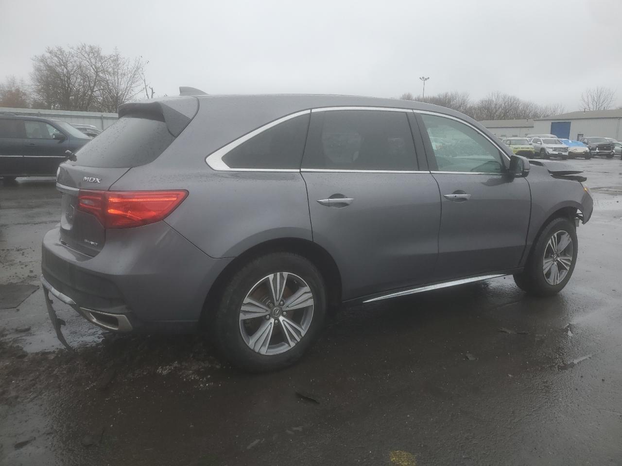 2020 Acura MDX VIN 5J8YD4H32LL029971 Copart auction photo, front end / rear end damage thumbnail 3