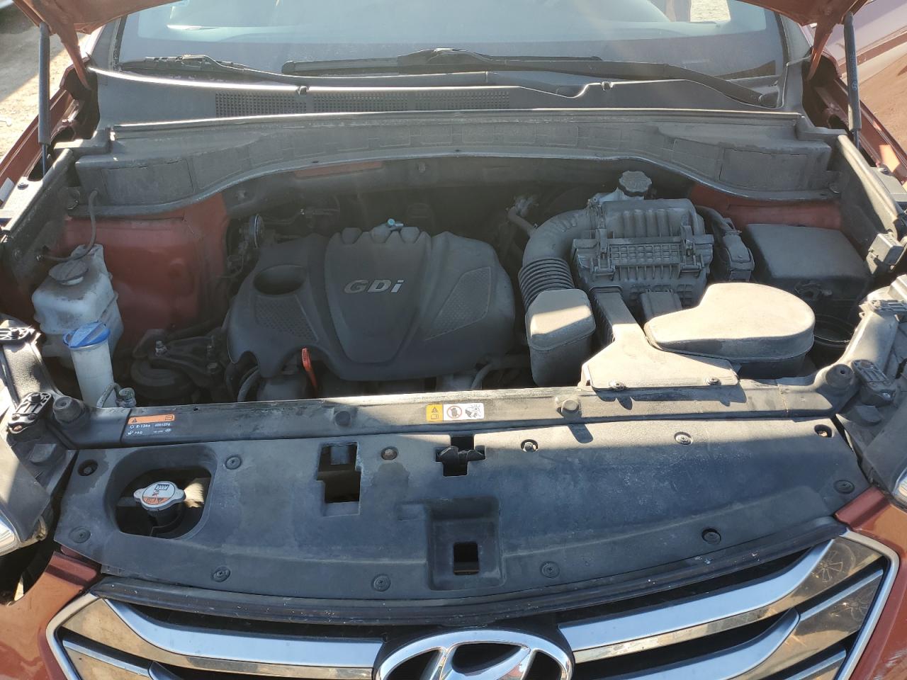 2016 Hyundai Santa Fe VIN 5XYZT3LB6GG345471 copart_com auction photo, all over damage thumbnail 14