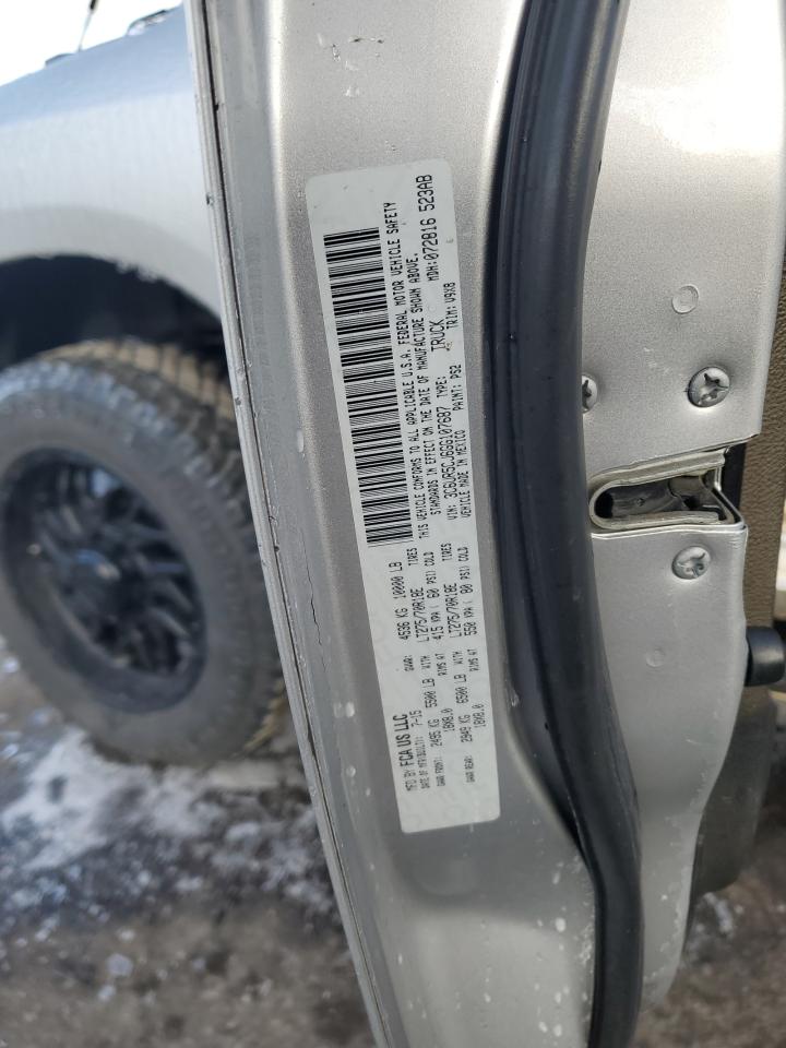 2016 RAM 2500 VIN 3C6UR5CJ6GG107687 Copart auction photo, side / rear end damage thumbnail 12